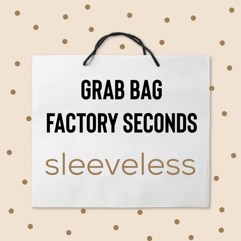 GRAB BAG FACTORY SECONDS SLEEVELESS SUIT